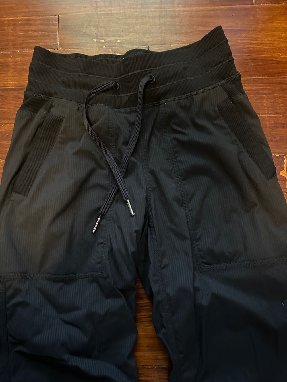 lululemon athletica Black Women’s Drawstring Jogger Pants SIZE 0 REG - Picture 3 of 5